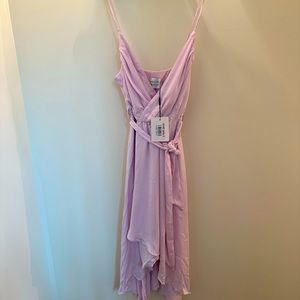 Hello Molly Lavender Midi Dress